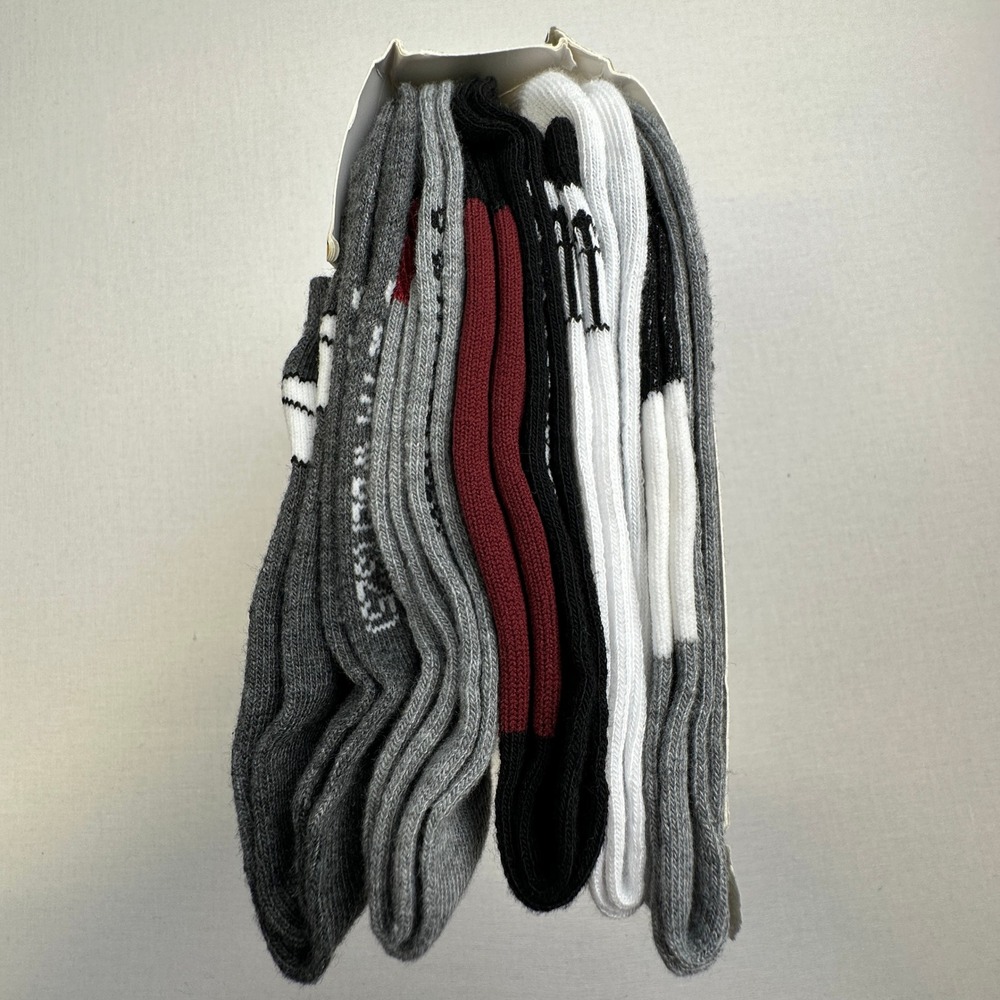 Harry Potter 10 Pair Shortie Crew Socks Youth 4-10 Multicolor Pack - Picture 5 of 8